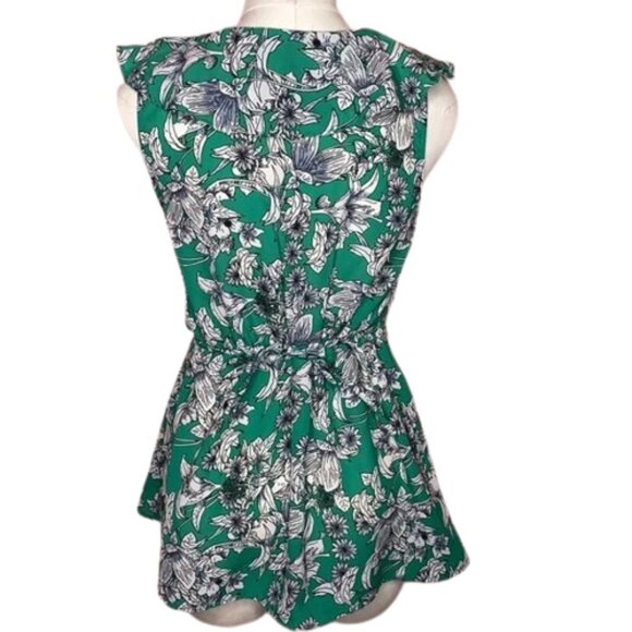 Japna Floral Wrap Blouse - Picture 2 of 7